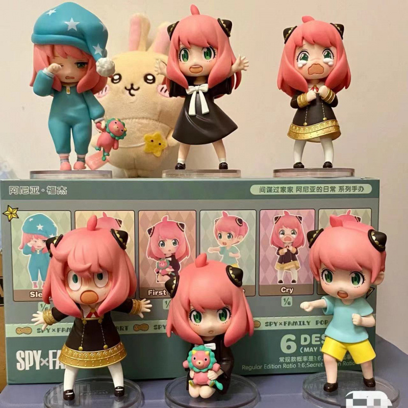 Anime Cosplay Anya - SPY×FAMILY Anya Forger Caja ciega, juego