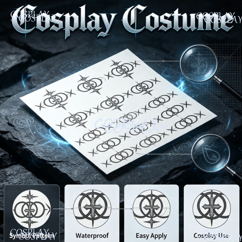 Anime Cosplay Photo - Arknights Endfield - Tatuaje Temporal de