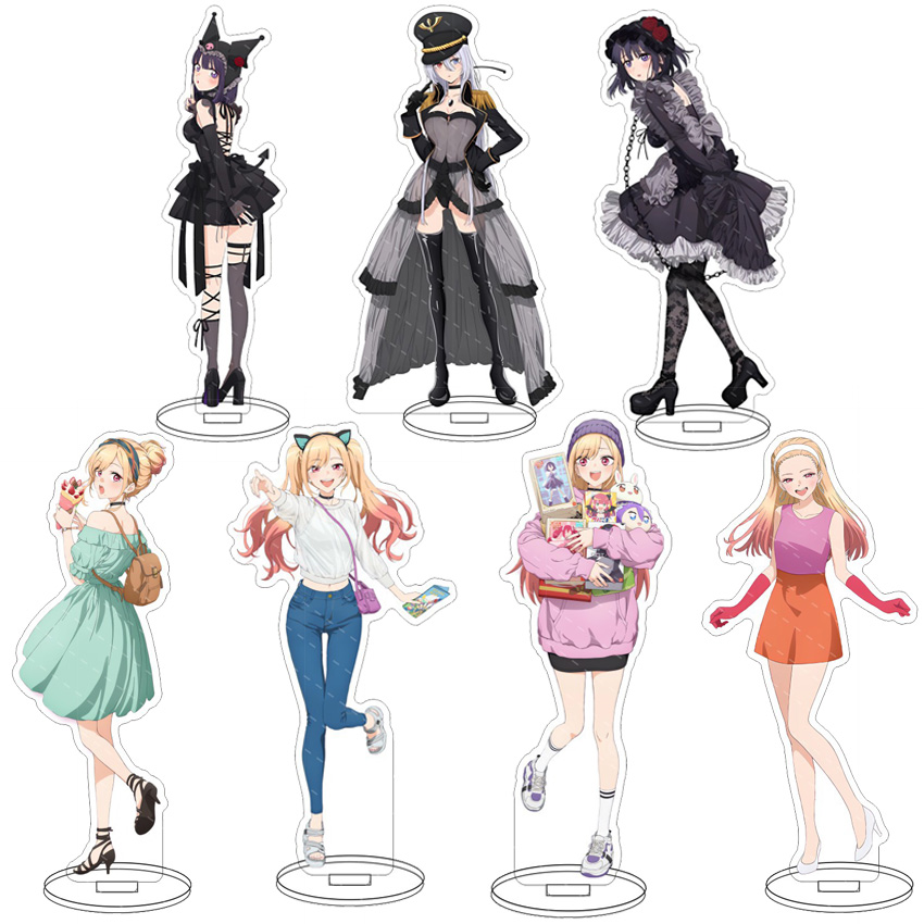 Anime Cosplay Dresses - Figura de Acrílico de Anime de