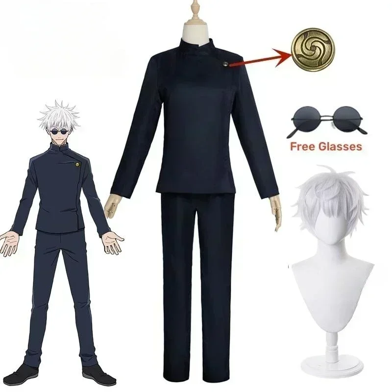 Jujutsu Kaisen Uniform - Disfraz de Cosplay de Anime Gojo