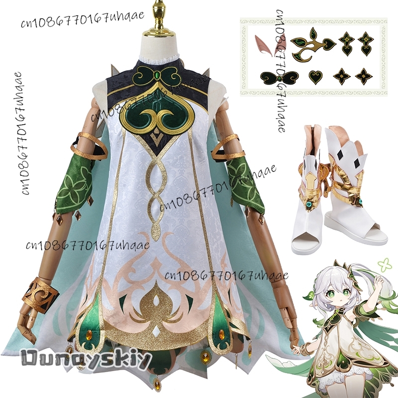 Anime Cosplay Anya - Nahida Genshin juego de Cosplay Genshin