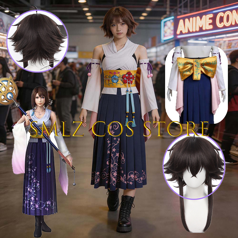 Anime Cosplay Dresses - Disfraz de Cosplay de Yuna de