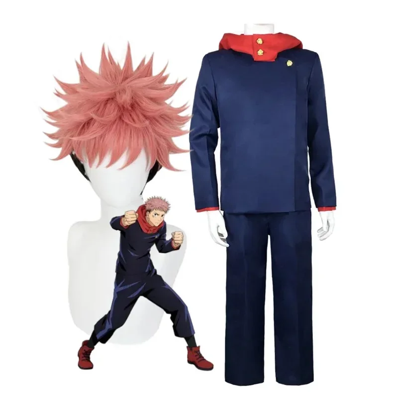 Jujutsu Kaisen Uniform - Conjunto de Pantalones y Camiseta de