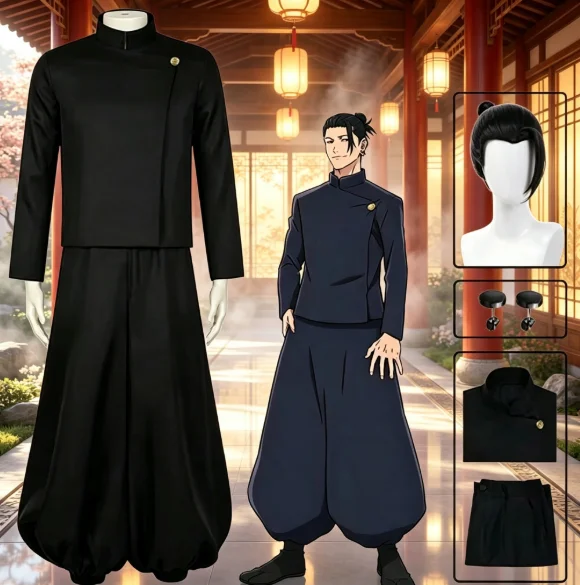 Jujutsu Kaisen Uniform - Disfraz de Cosplay de Gojo Satoru
