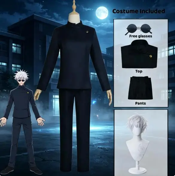 Jujutsu Kaisen Uniform - Uniforme de cosplay de Gojo Satoru