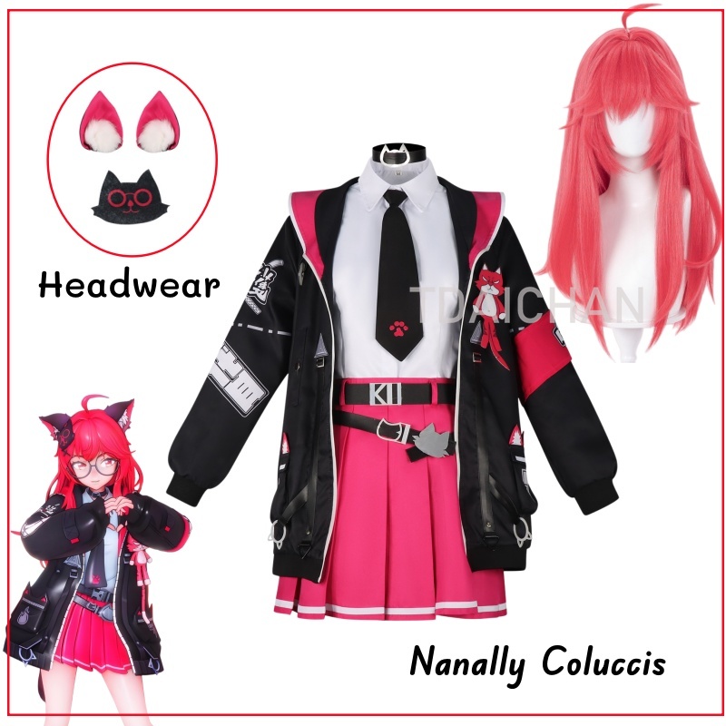 Anime Cosplay Cat - Disfraz de Cosplay de Nanally Coluccis