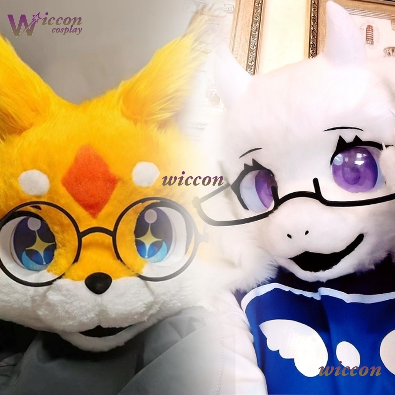 Anime Cosplay Cat - OHaYo 25cm gafas Fursuit accesorios Kigurumi