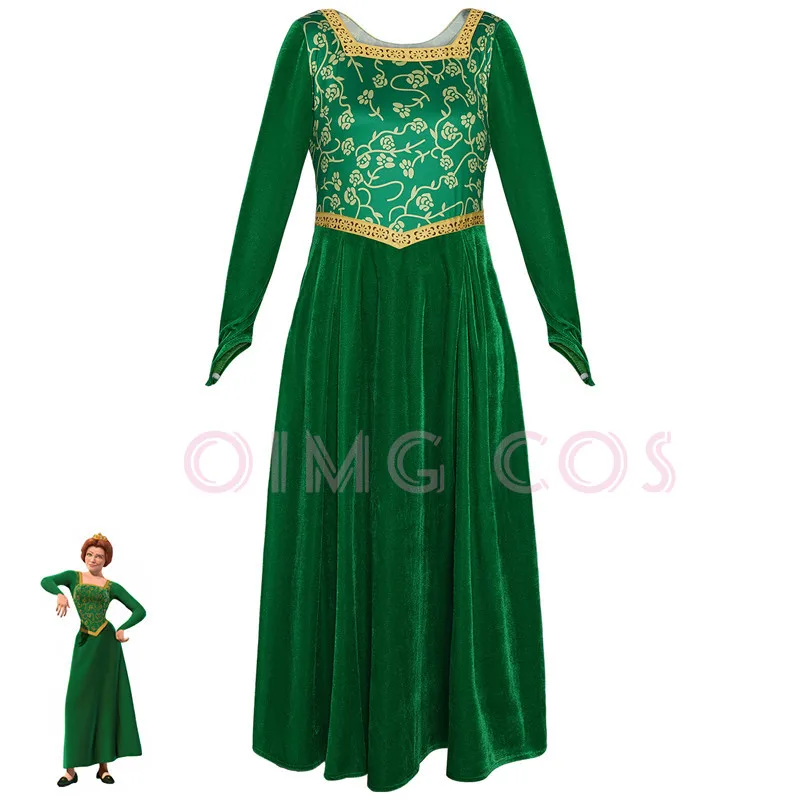 Anime Cosplay Dresses - Disfraz de princesa Fiona para adultos,