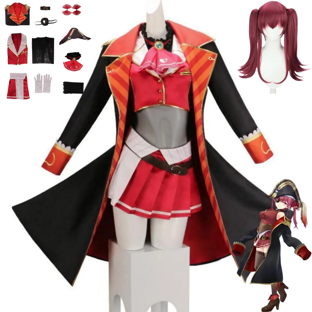 Disfraz de Cosplay de Houshou  - Anime Marin Cosplay reseña y precio