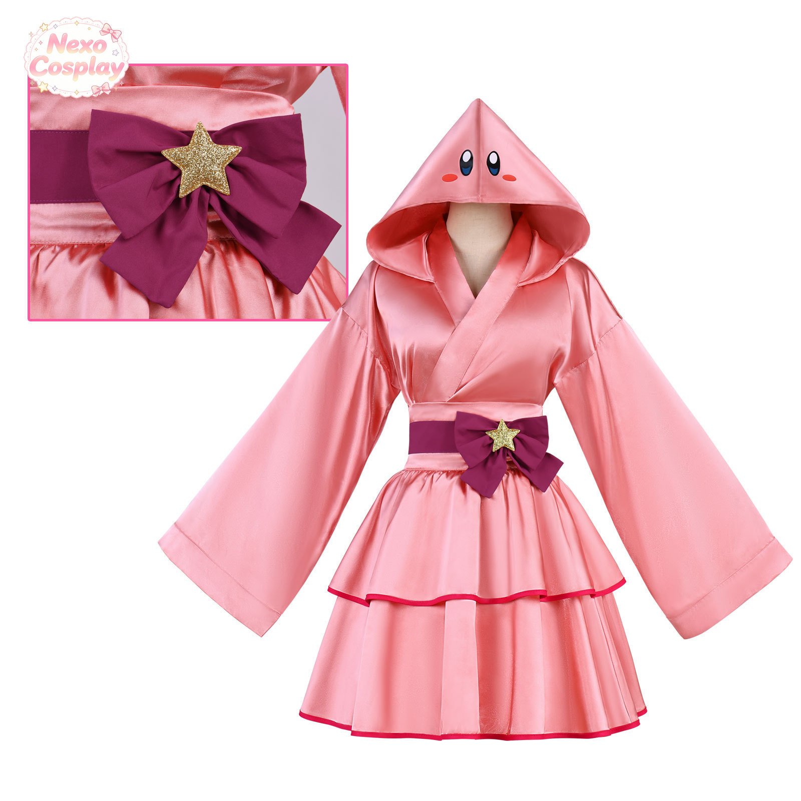 Disfraz de cosplay de bola ros - Anime Cosplay Kimono reseña y precio