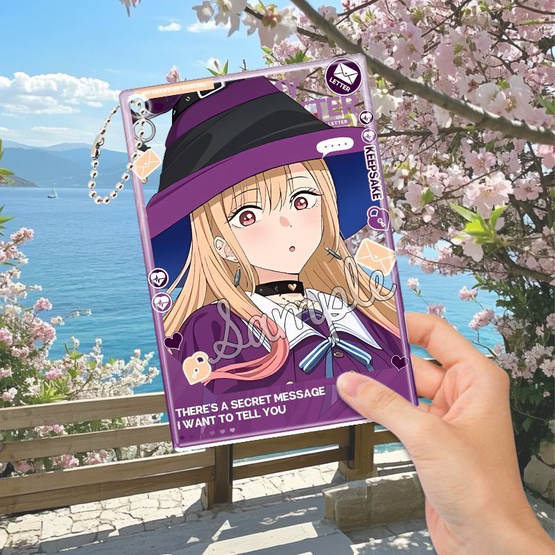 Tarjeta Coleccionable Acrílica - Anime Cosplay Photo reseña y precio