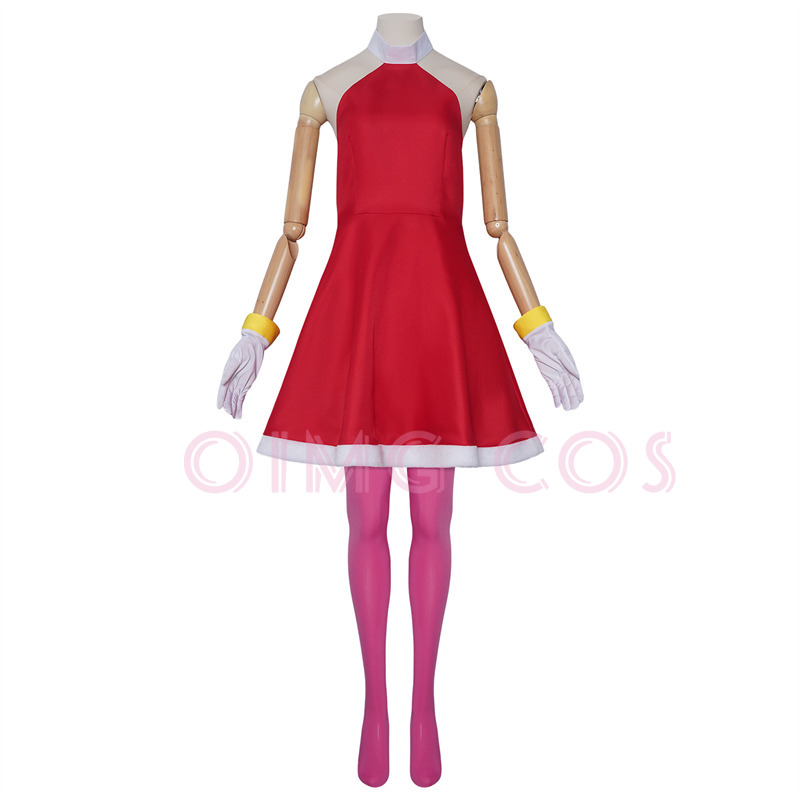 Disfraz de Cosplay de Amy Rose - Anime Cosplay Female Characters reseña y precio