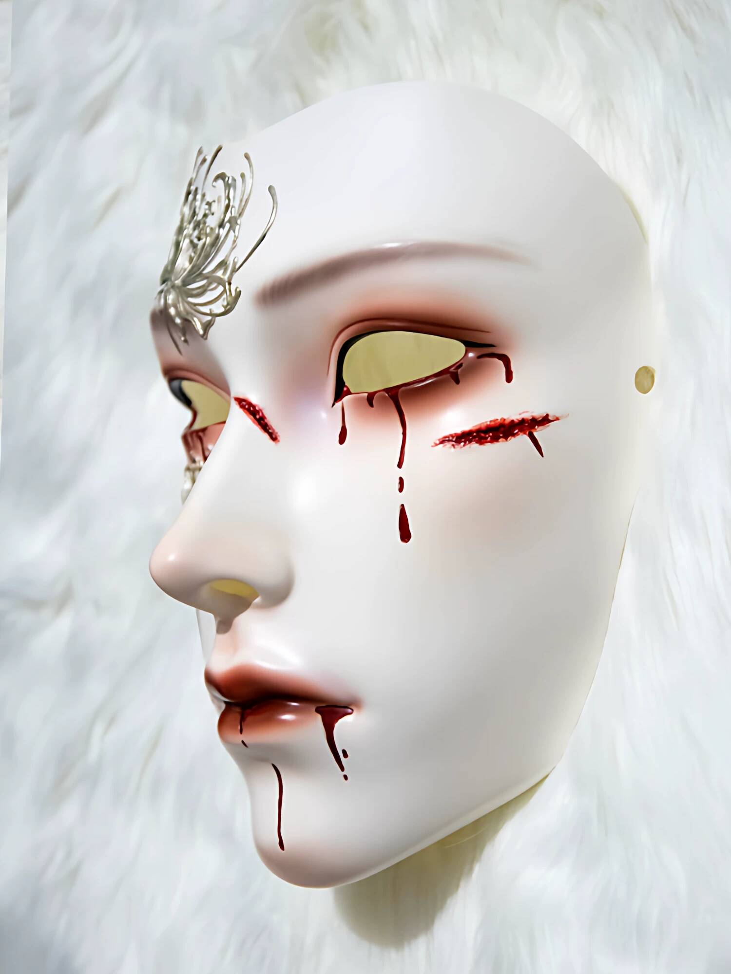 Máscara de Estilo Antiguo Soul - Anime Cosplay Face reseña y precio