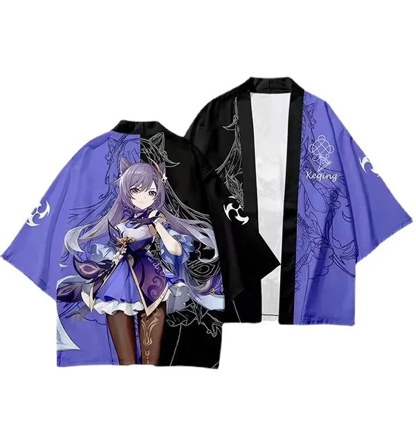Genshin-Kimono de Cosplay Kaed - Anime Cosplay Kimono reseña y precio