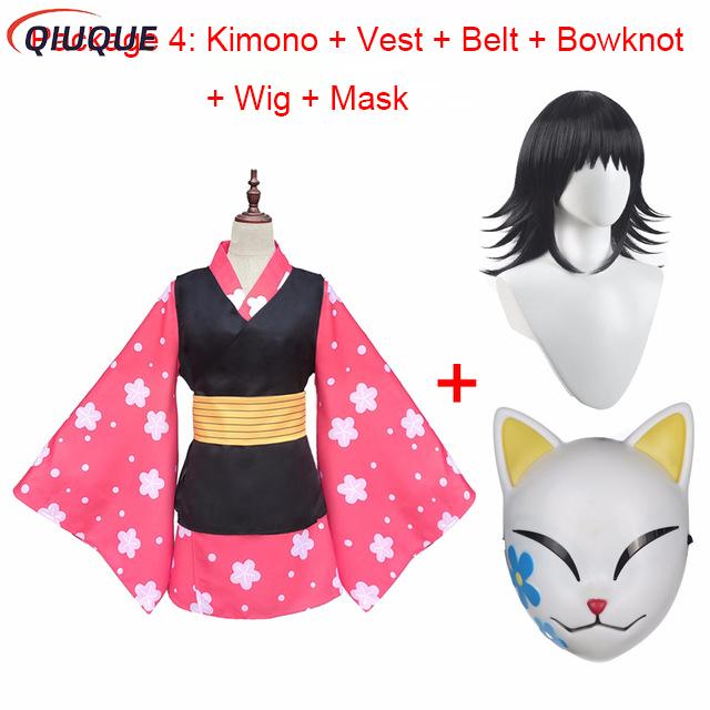 Makomo Disfraz de cosplay Unif - Anime Cosplay Kimono reseña y precio