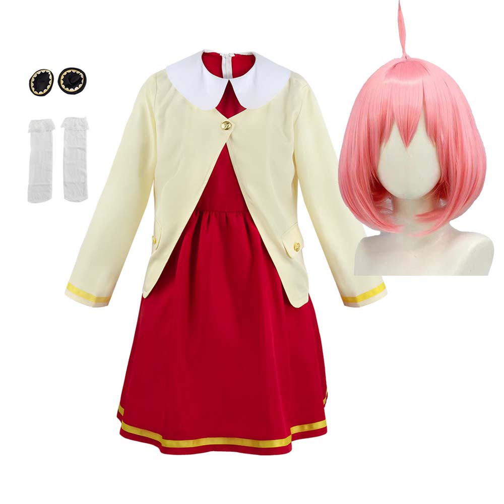Halloween y fiestas Anime SPY× - Anime Cosplay Anya reseña y precio