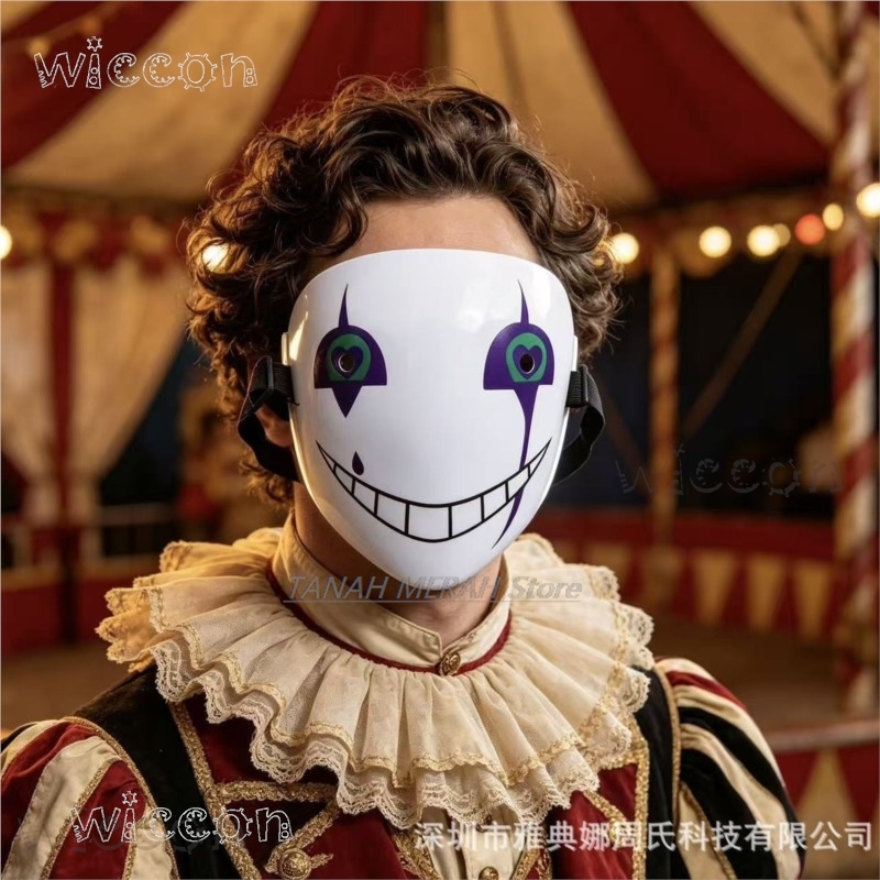 Máscara de Payaso de Circo Pie - Anime Cosplay Face reseña y precio