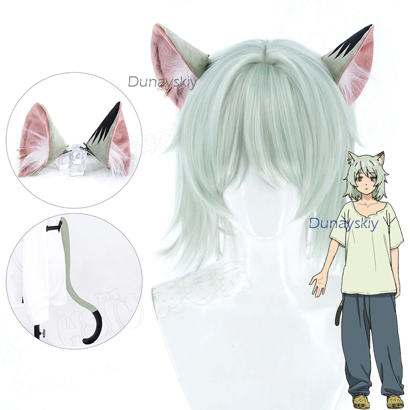 Peluca de Cosplay Yaniko Satou - Anime Cosplay Cat reseña y precio