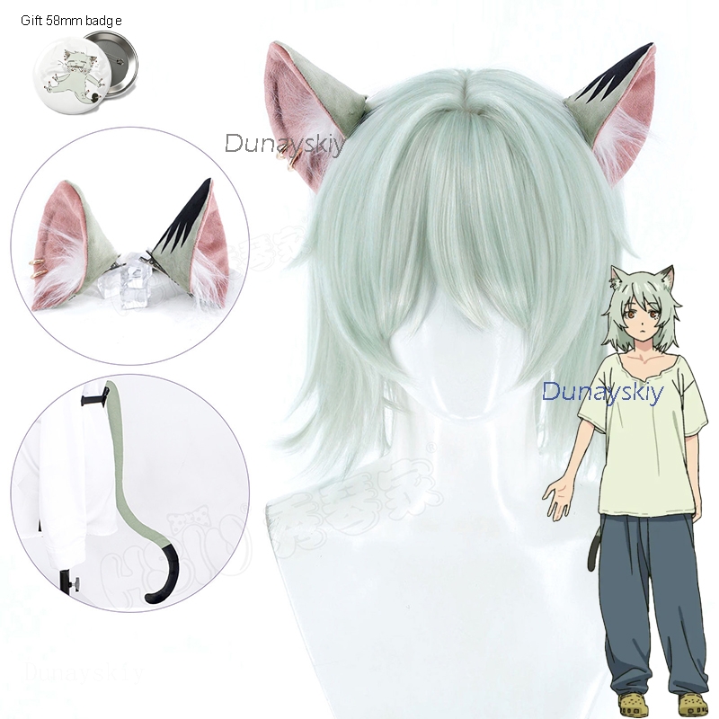 Peluca de Cosplay Yaniko Satou - Anime Cosplay Cat reseña y precio