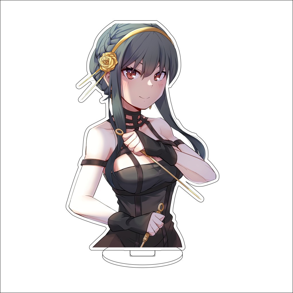 Figura acrílica de 16 cm de SP - Anime Cosplay Anya reseña y precio