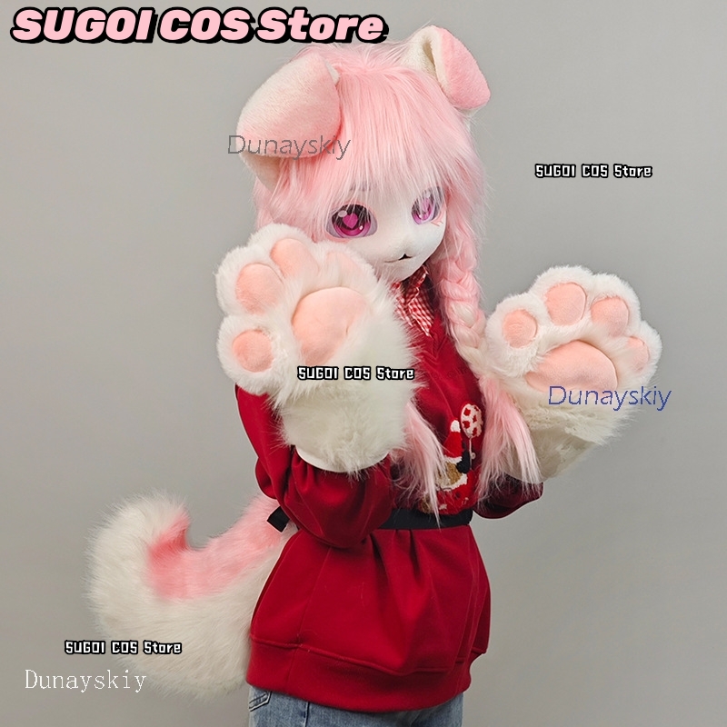 aBcSCS*Fursuit Head Kigurumi M - Anime Cosplay Cat reseña y precio