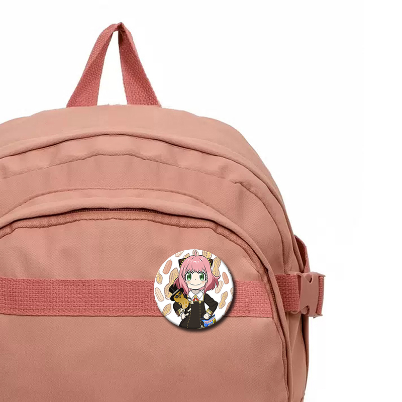 58mm nuevo Spy X familia esmal - Anime Cosplay Anya reseña y precio