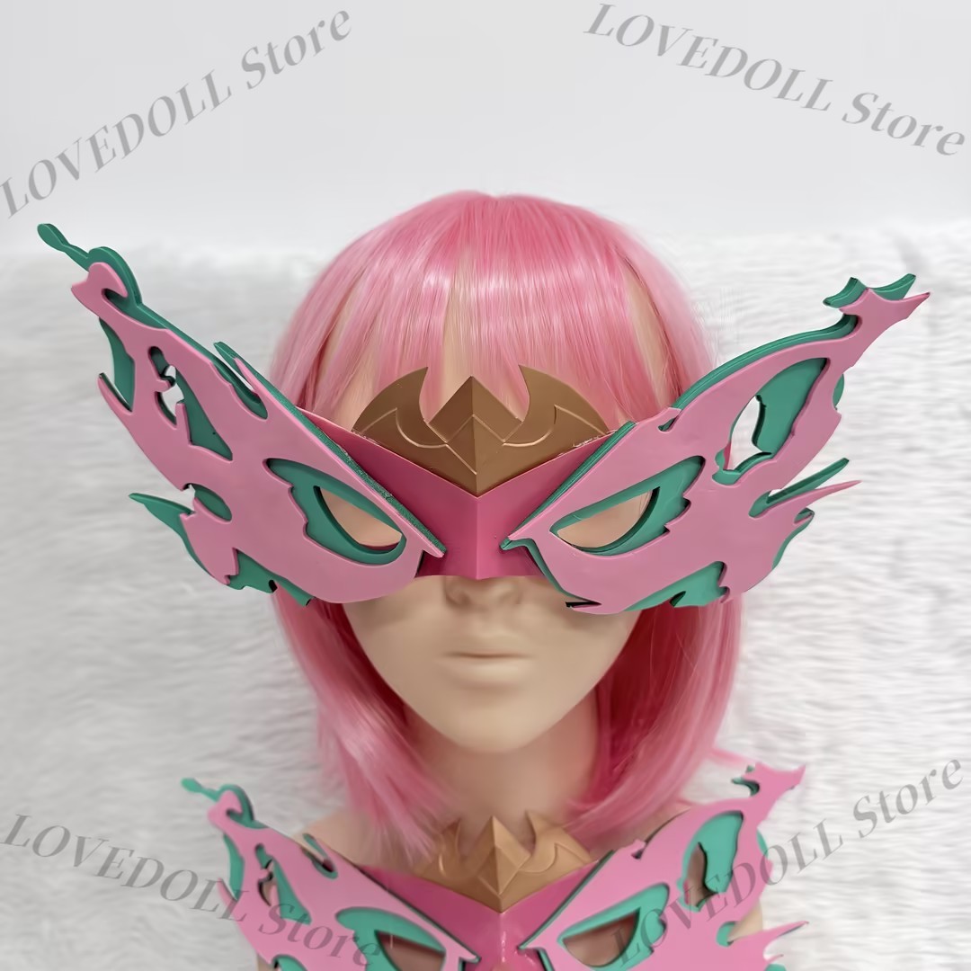 Máscara de cosplay de Varesa d - Anime Cosplay Face reseña y precio