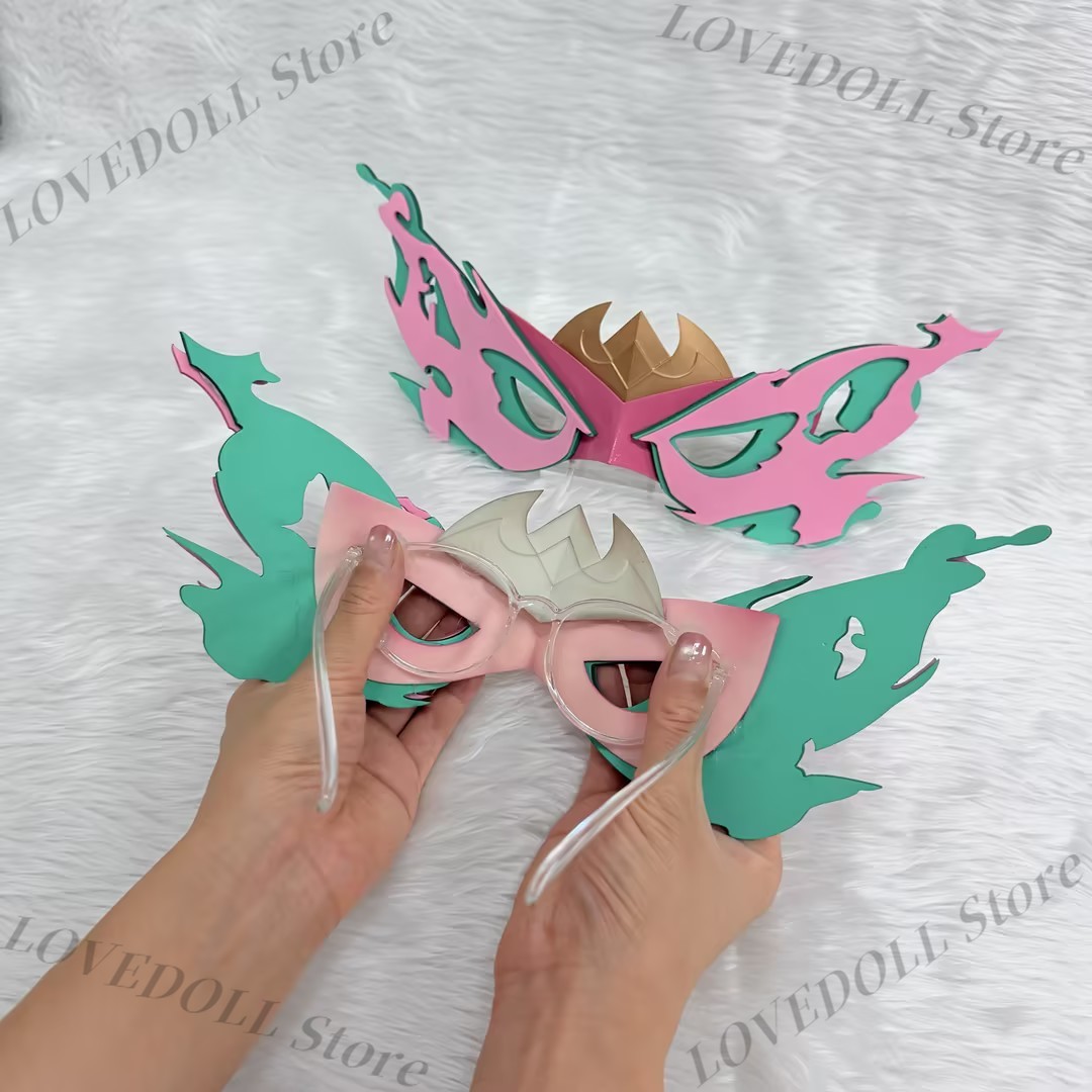 Máscara de cosplay de Varesa d - Anime Cosplay Face reseña y precio