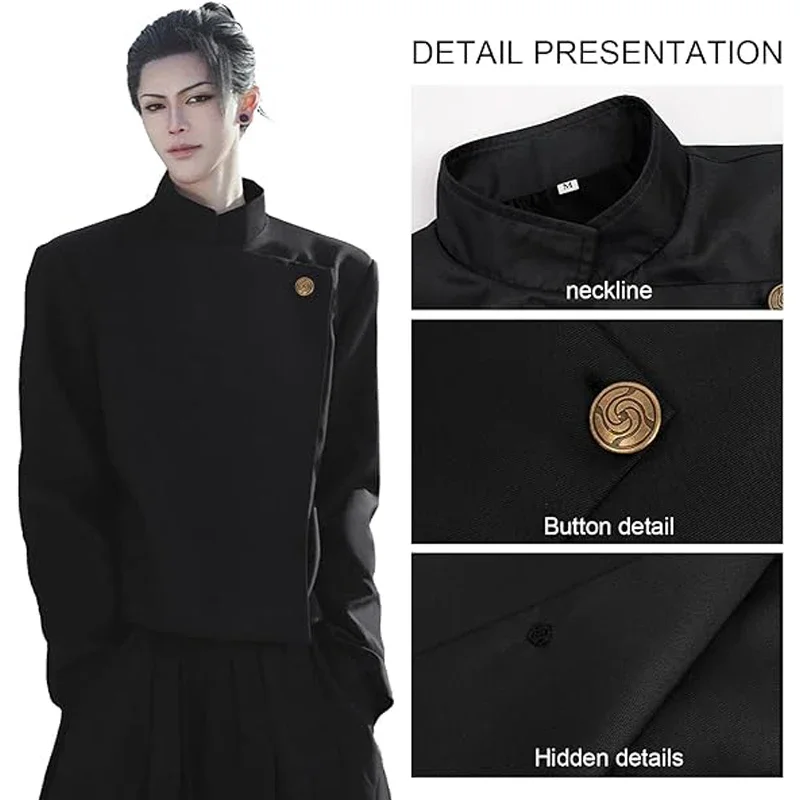 2026 Traje de cosplay de Gojo  - Jujutsu Kaisen Uniform reseña y precio