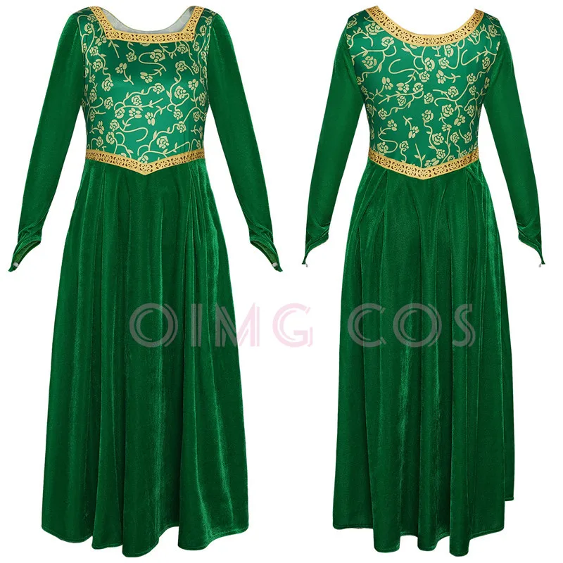 Disfraz de princesa Fiona para - Anime Cosplay Dresses reseña y precio